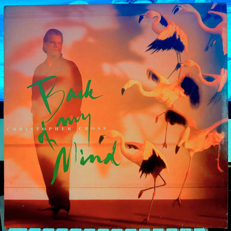 Disco Vinilo LP 33 r.p.m. Muy Buen estado de Christopher Cross. Título Back of my Wind.