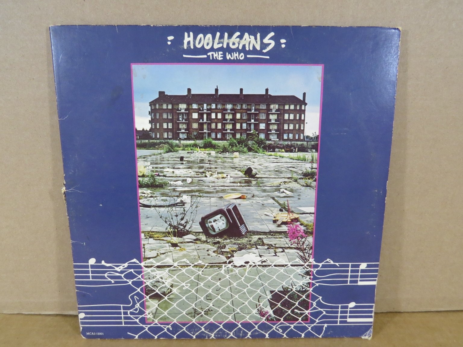 The Who - Hooligans 2xLP Record 1979 MCA Records Classic Rock 33 RPM EXC