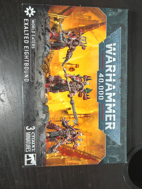 Exalted Eightbound warhammer 40k just the box and instructions