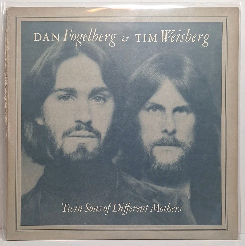 Dan Fogelberg & Tim Weisberg Twin Sons Of Different Mothers LP 1978 G+/VG/VG+ 