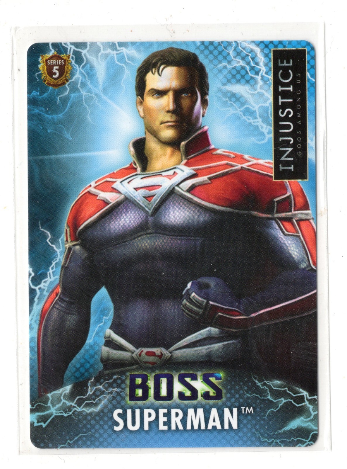 DC Injustice Arcade Series 5 BOSS CARD SP SHORT PRINT RARE #118 Superman