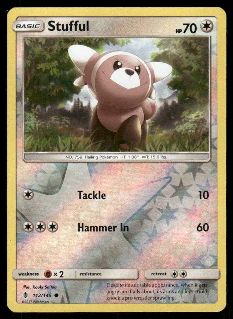 POKEMON STUFUL GUARDIANS RISING 112/145 REVERSE HOLO C LP