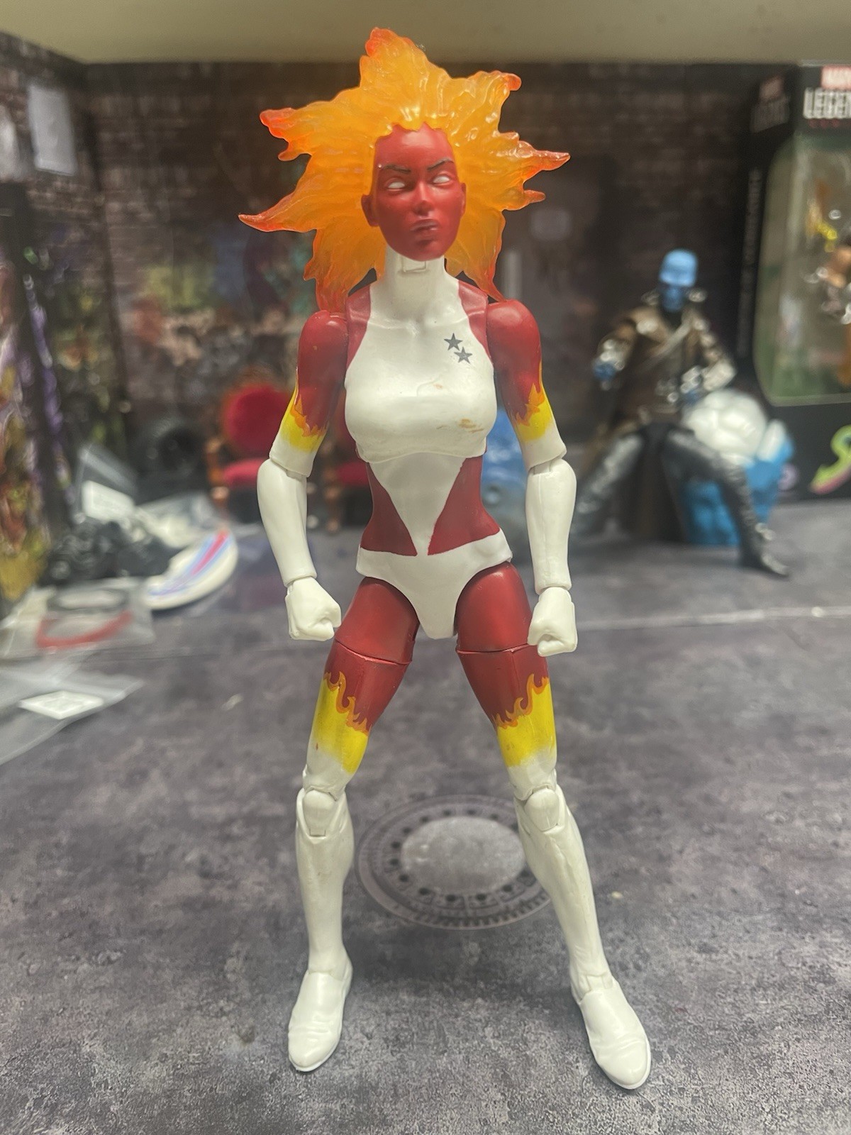 Marvel Legends Binary Carol Danvers Hasbro LOOSE 6"