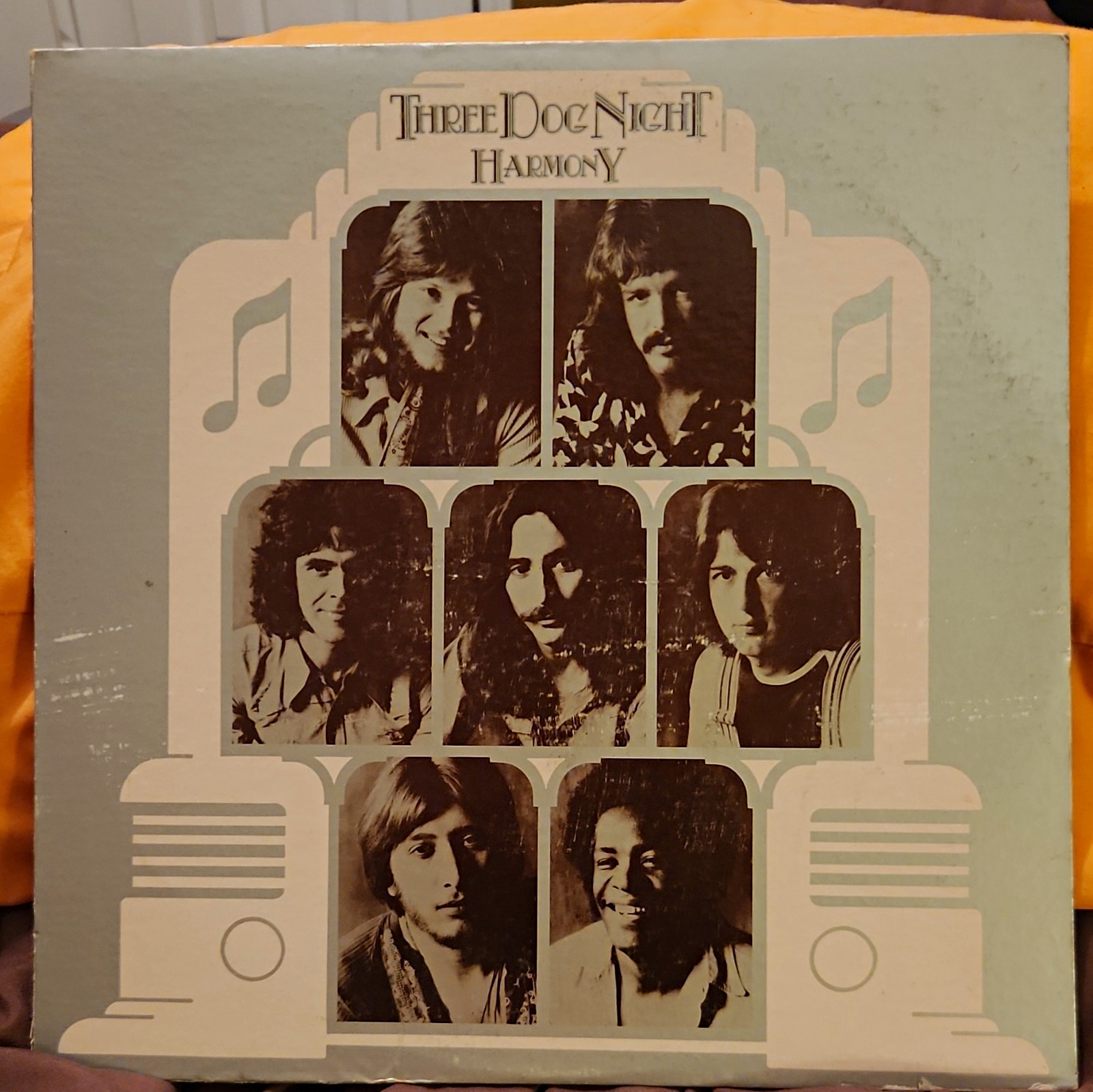 Three Dog Night - Harmony (12" Black Vinyl LP, Stereo) Dunhill DSX-50108