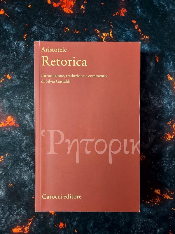 Aristotele - Retorica (Carocci 2014, rist. 2017)