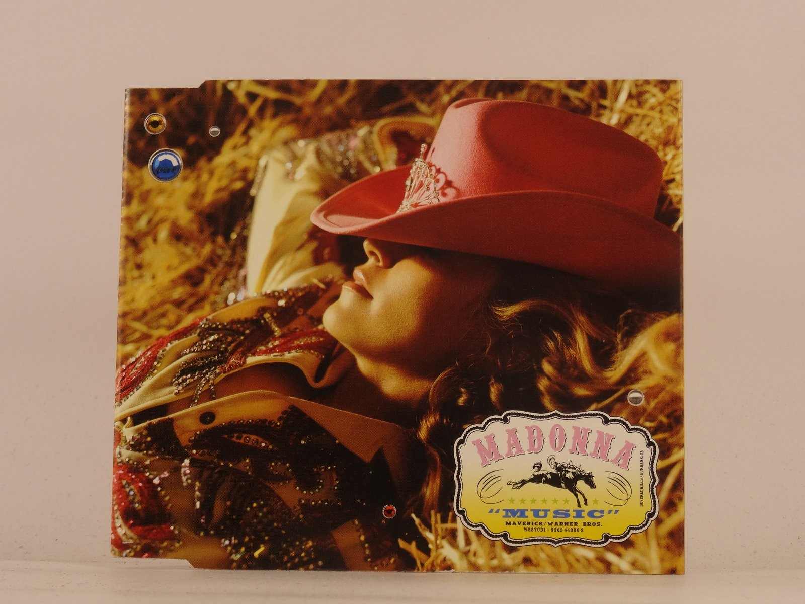 MADONNA MUSIC (G36) 3 Track CD Single including Picture Sleeve MAVERICK RECORDIN