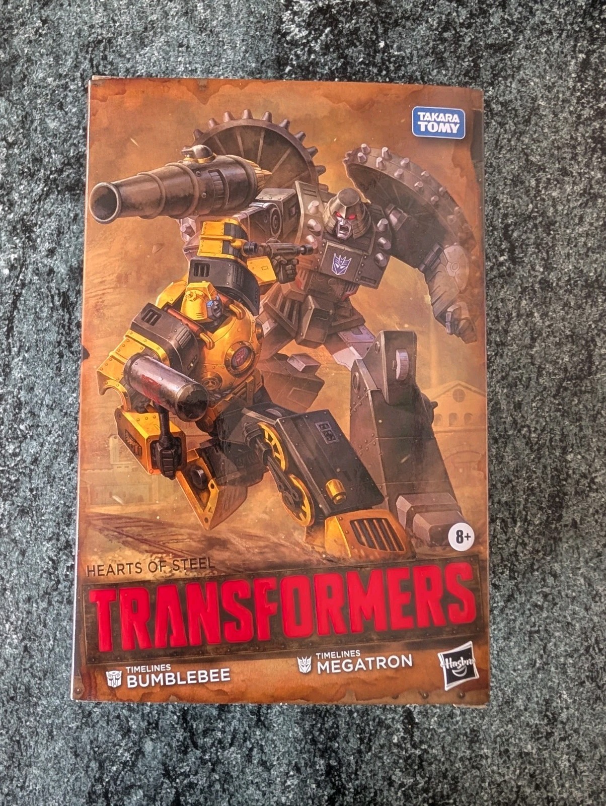 Transformers Hearts of Steel Timelines Megatron e Bumblebee