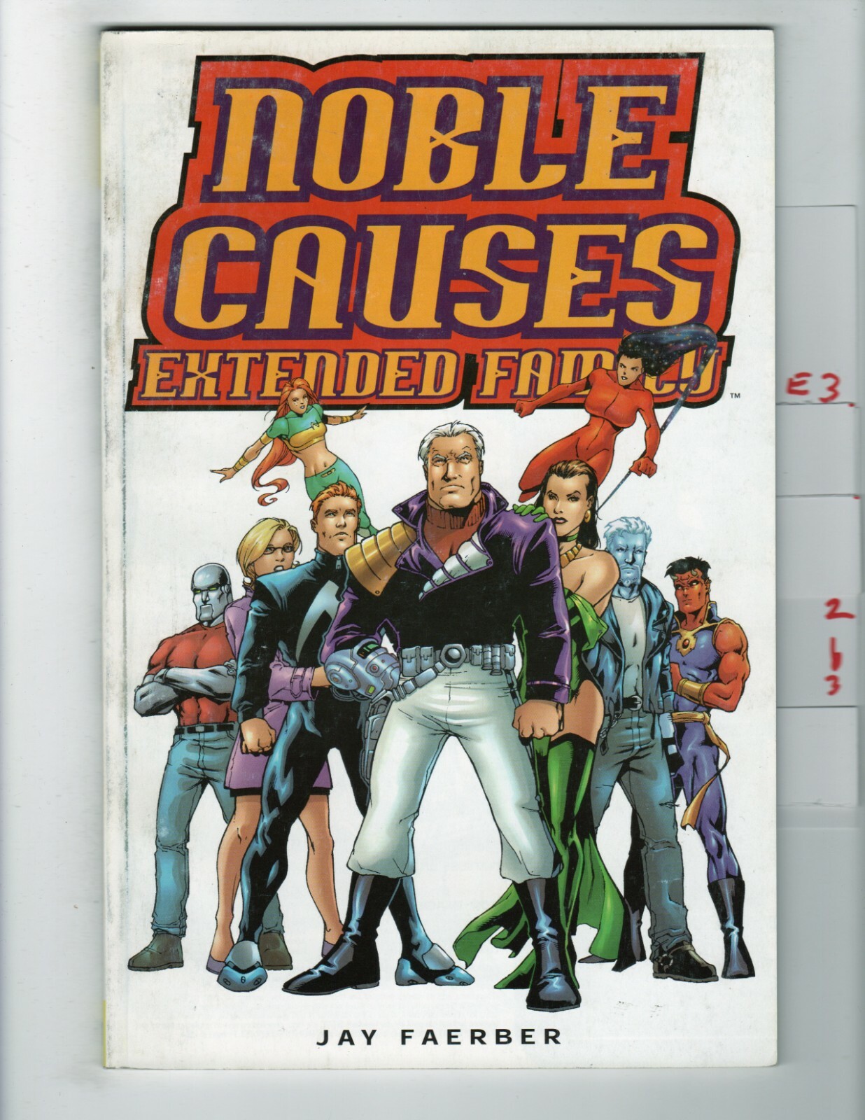 Noble Causes Extended Family TPB brossura commerciale 2003 Image Invincible e323