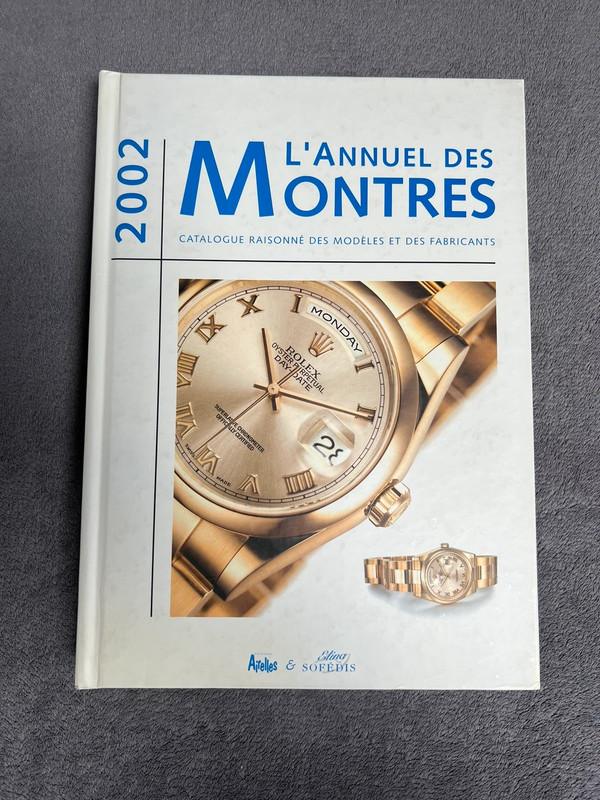 Livre L’Annuel des Montres 2002