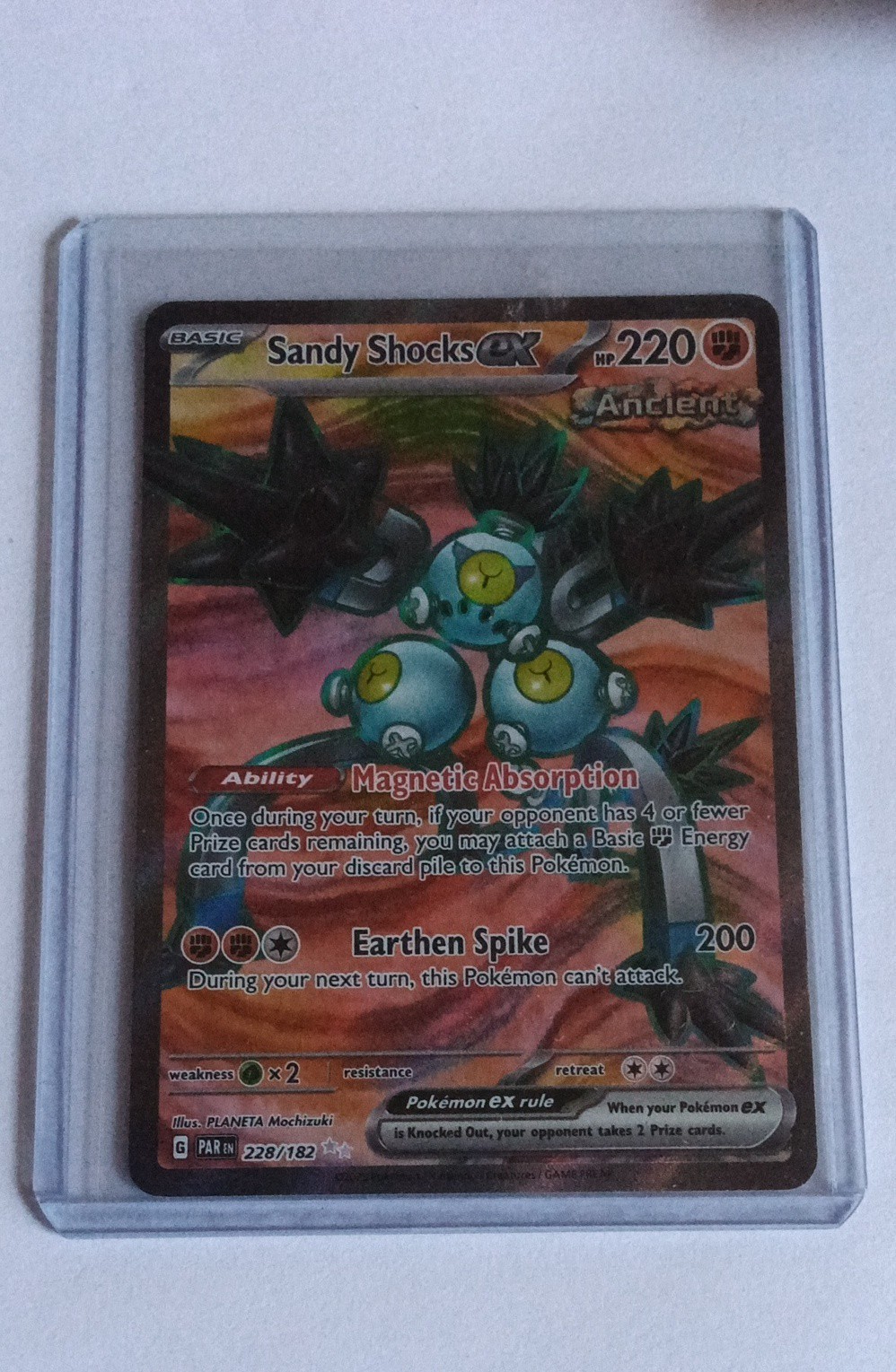 Ammortizzatori Sandy ex 228/182 SV04: Paradox Rift Holo