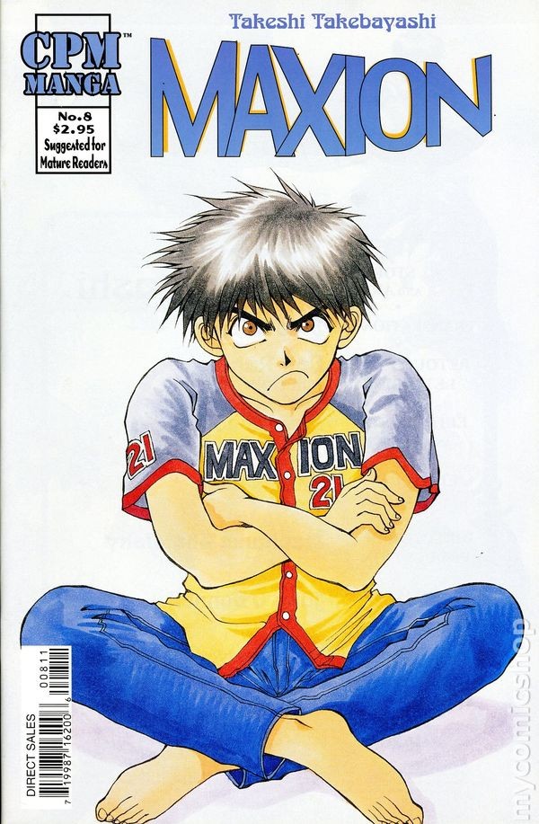 Maxion #8 VF 2000 immagine stock