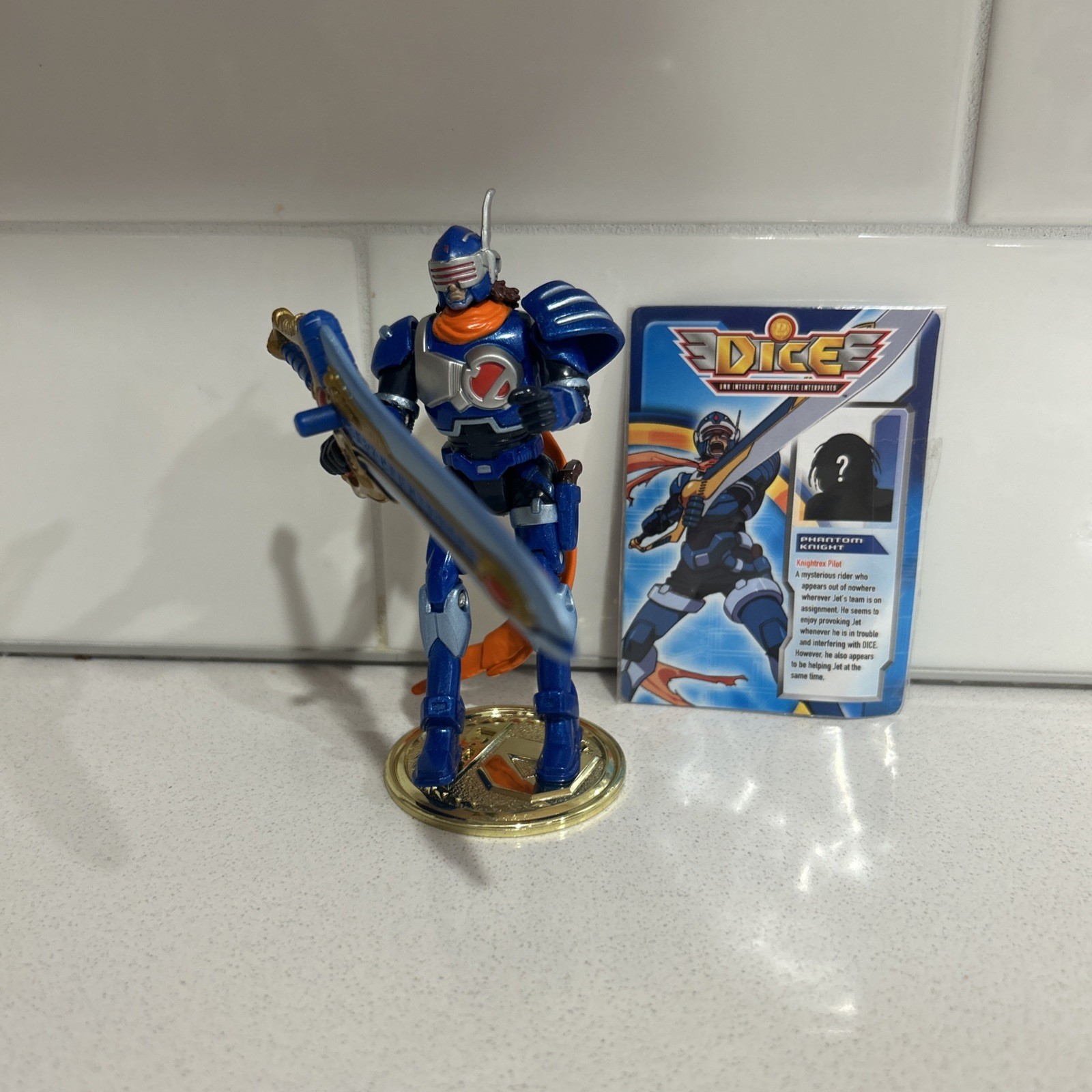 DICE DNA INTEGRATED CYBERNETIC ENTERPRISES PHANTOM KNIGHT BANDAI RARE