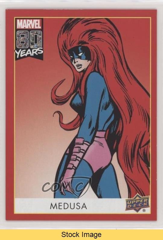 Upper Deck Marvel 2019 80° Anniversario Retro Medusa #45 LEGGI i1f