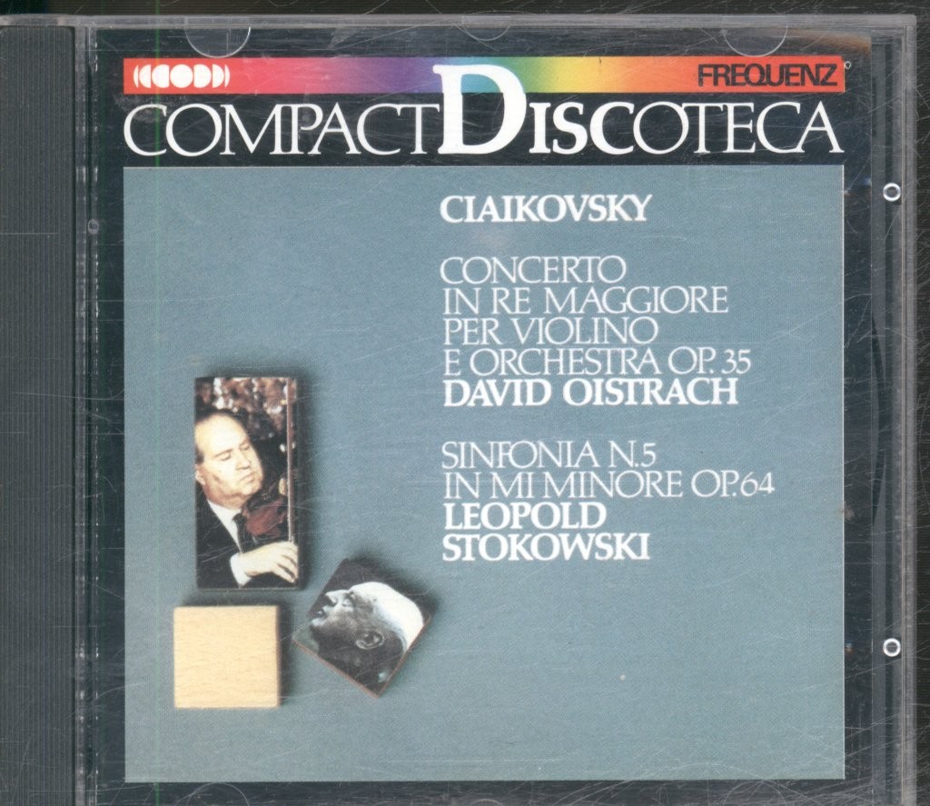 041011 David Oistrach, Leopold Stokowski Čajkovskij - Concerto In Re Maggiore