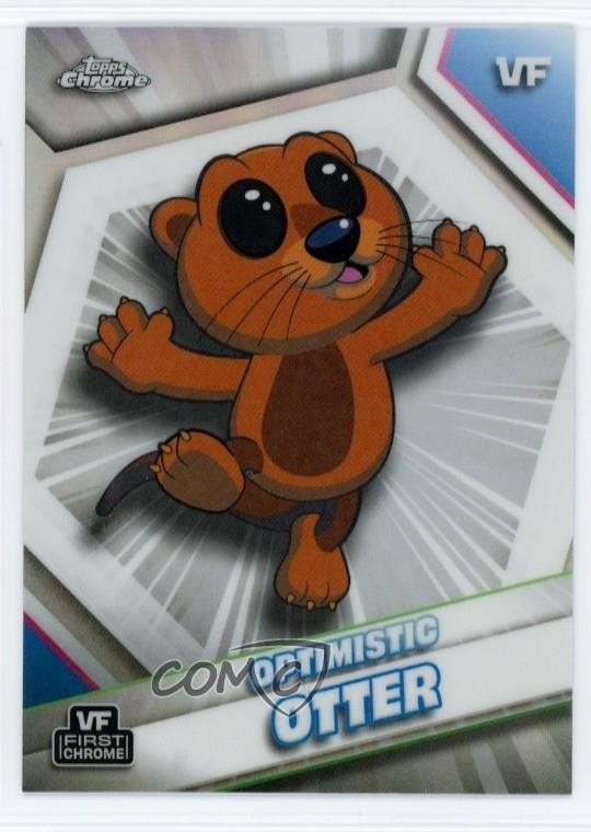 2026 Topps Chrome VeeFriends Refractor Optimistic Otter #129 17uv