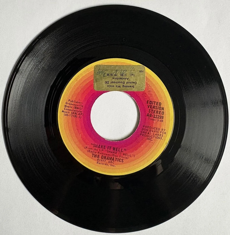 The Dramatics - Shake It Well