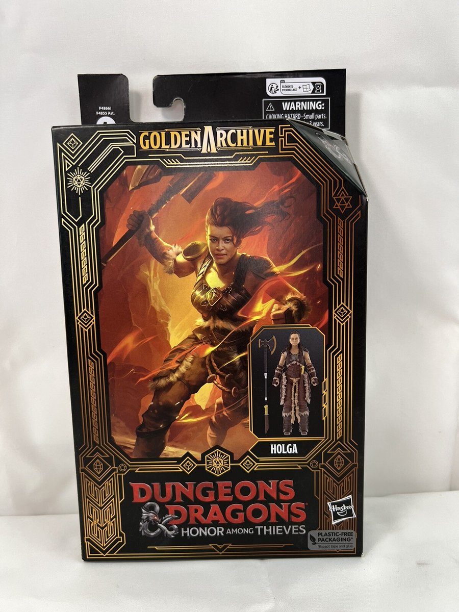 Dungeons & Dragons Honor Among Thieve Golden Archive Holga 6" Action Figure GIFT