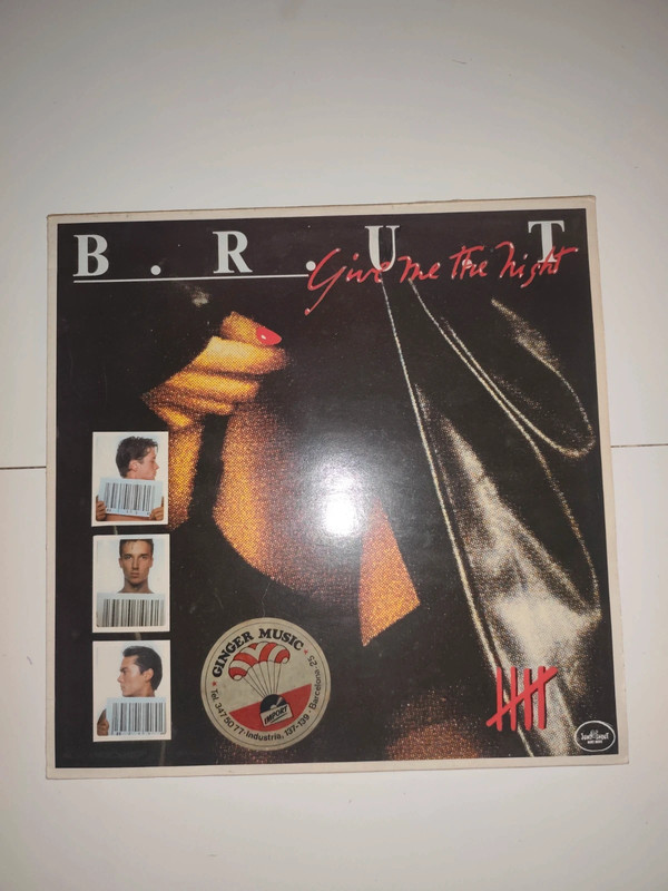 B.R.U.T. "Give me the night" Disque vinyle 12"