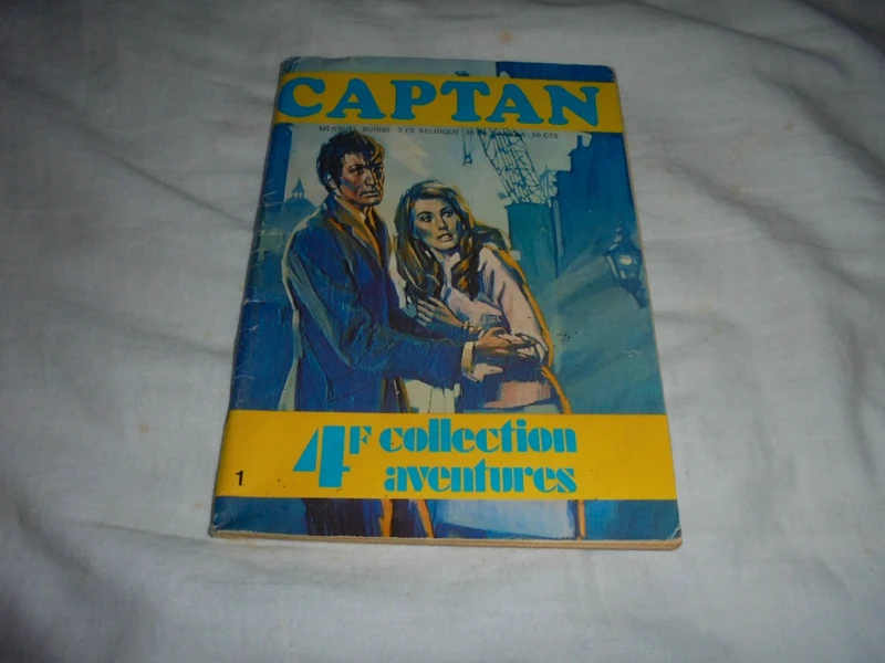 BD PF Captan 1 : La ville maudite Editions Elisa presse 1974