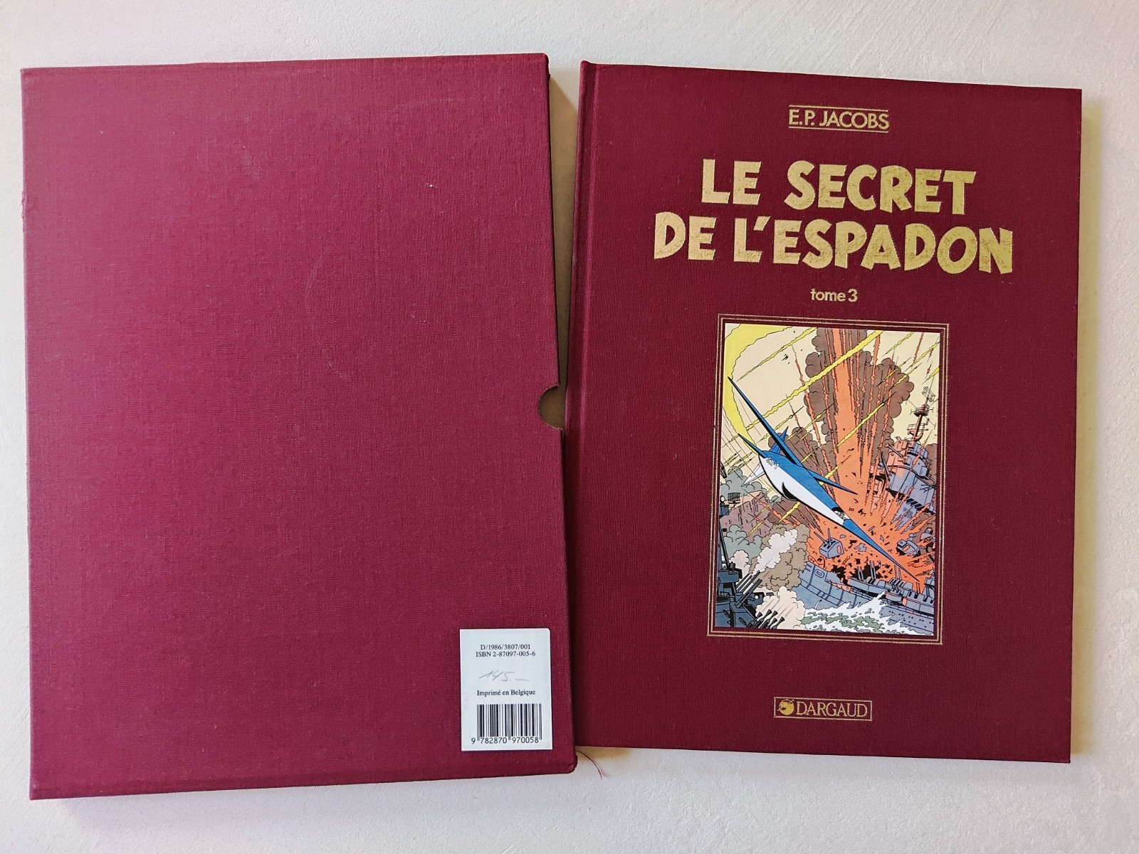 JACOBS - Tirage de Tête LE SECRET DE L'ESPADON T.3 - 1986