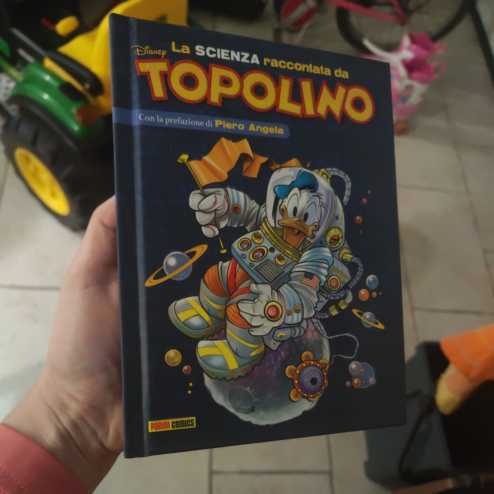 DISNEY- PRESENTA- SCIENZA RACCONTATA DA TOPOLINO- CARTONATO- PANINI  SPECIALE