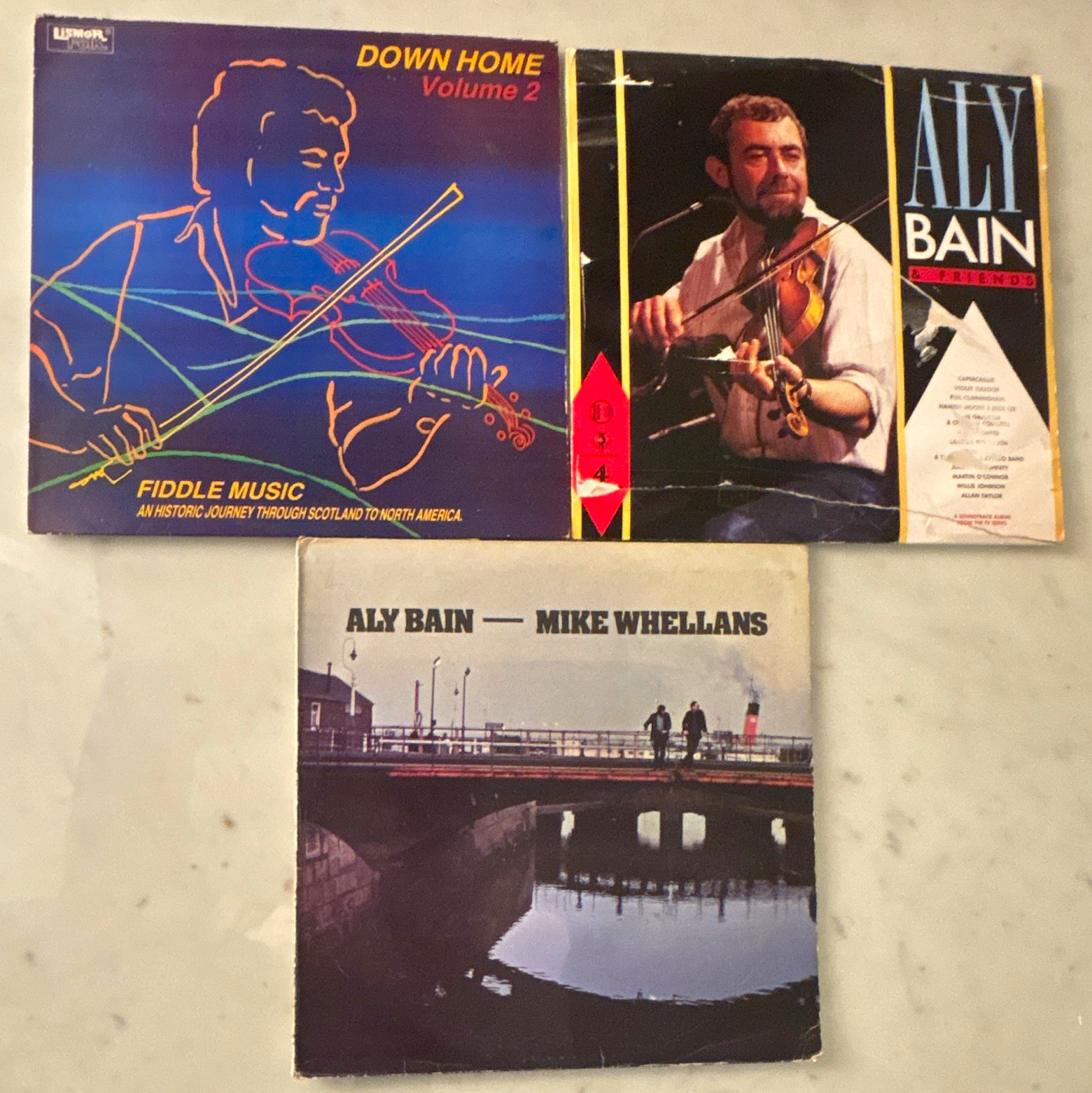 Aly Bain - 3x LP Job Lot (Tested)
