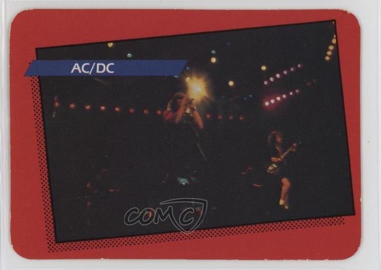 Biglietti concerto AGI 1985 Rock Star AC/DC #4 h6c