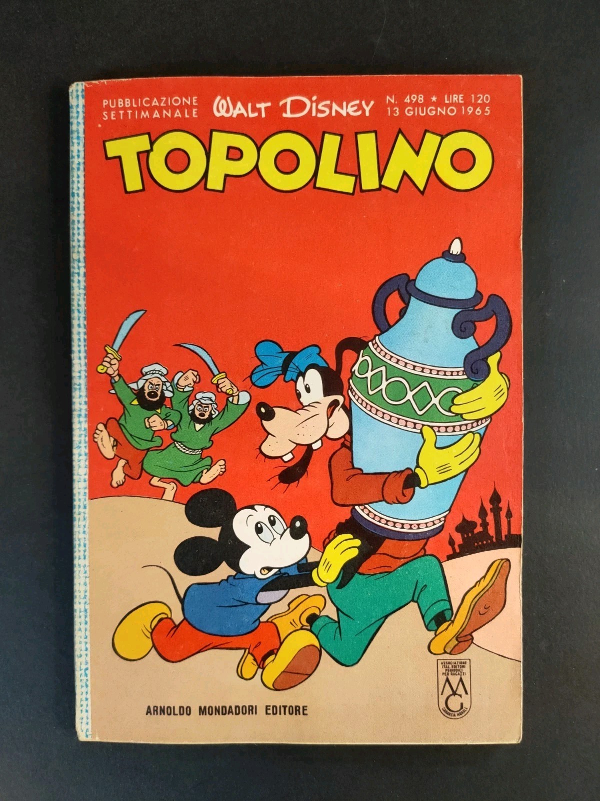 TOPOLINO LIBRETTO ORIGINALE  N. 498   (cod.L32)