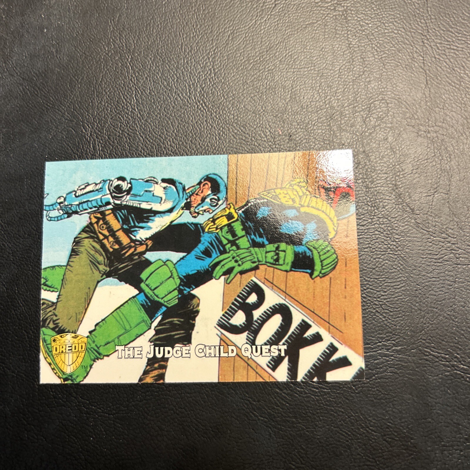 Jb10d Judge Dredd Epics 1995 Prog #24 Head Butt The Judge Child Quest face  fear