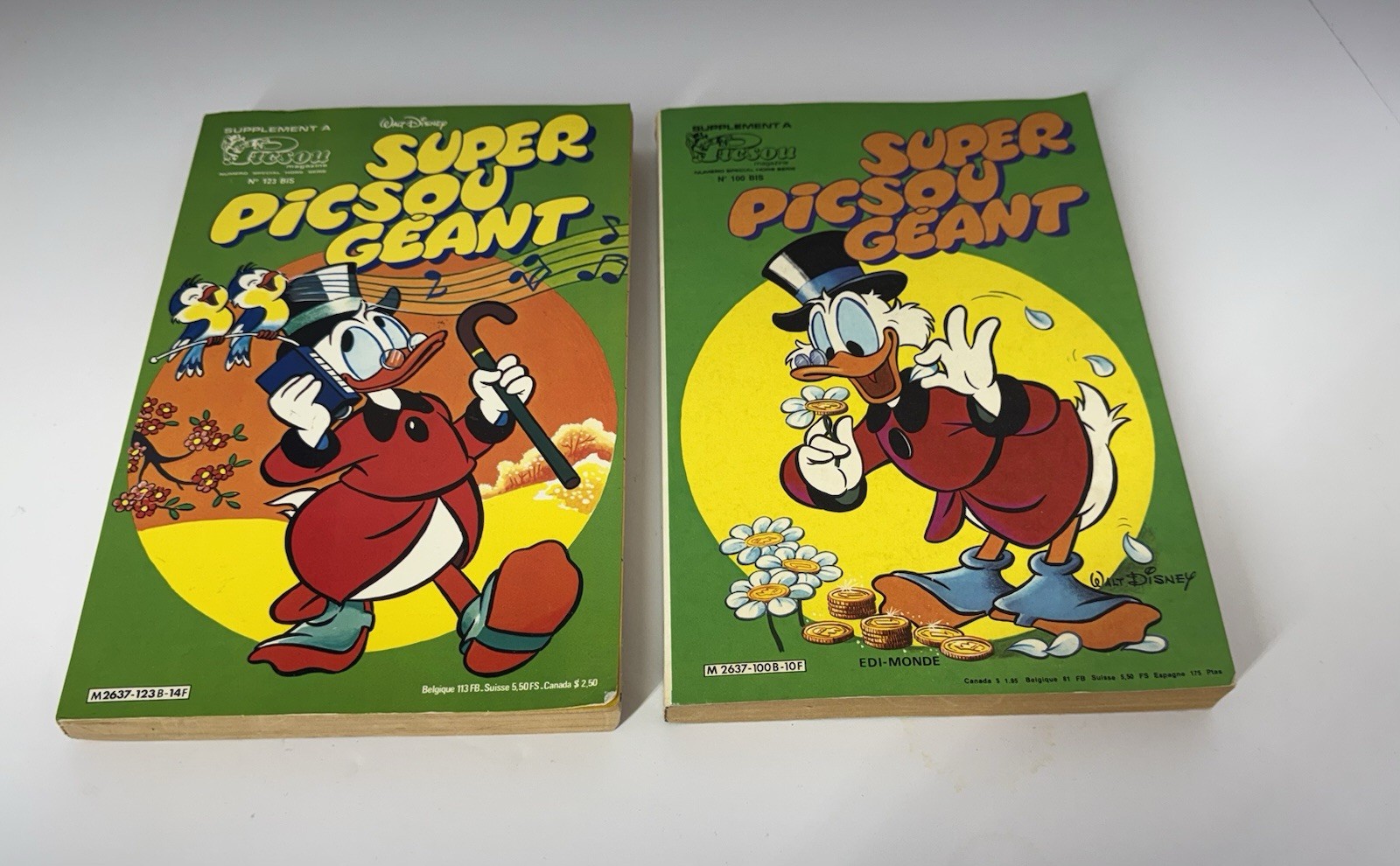 ** SUPER PICSOU GEANT 123, 100 bis ** SERIE COLLEZIONE LIVRE BD