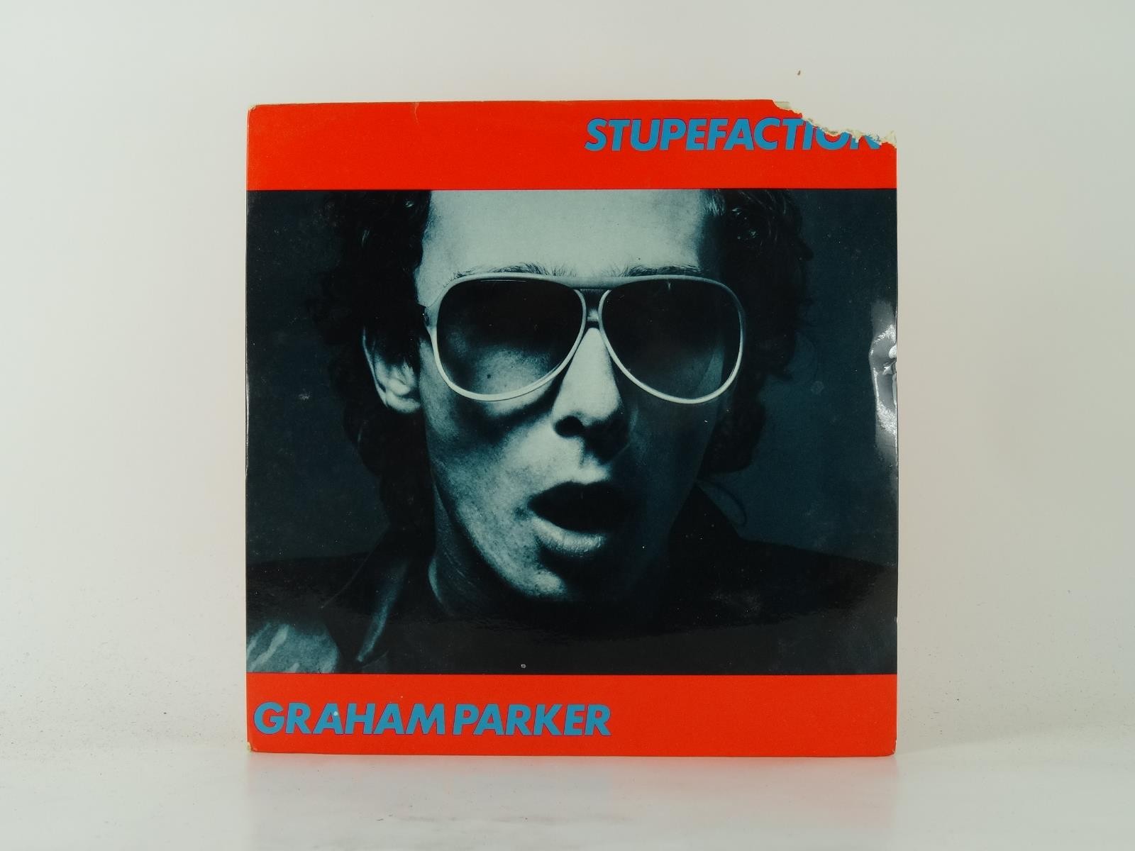GRAHAM PARKER STUPERFACTION (29) 2 Track 7" Single plus Picture Sleeve STIFF REC