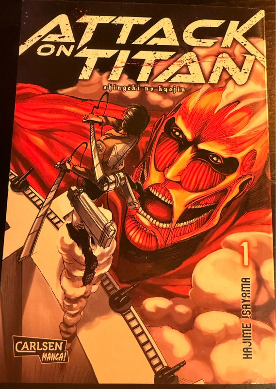 Attack on Titan Band 1 auf Deutsch