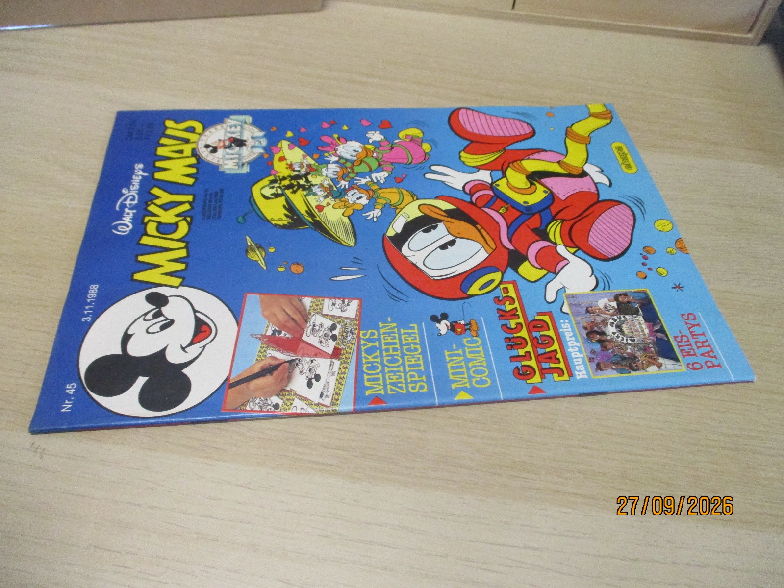 Topolino 45 / 1988 con supplemento