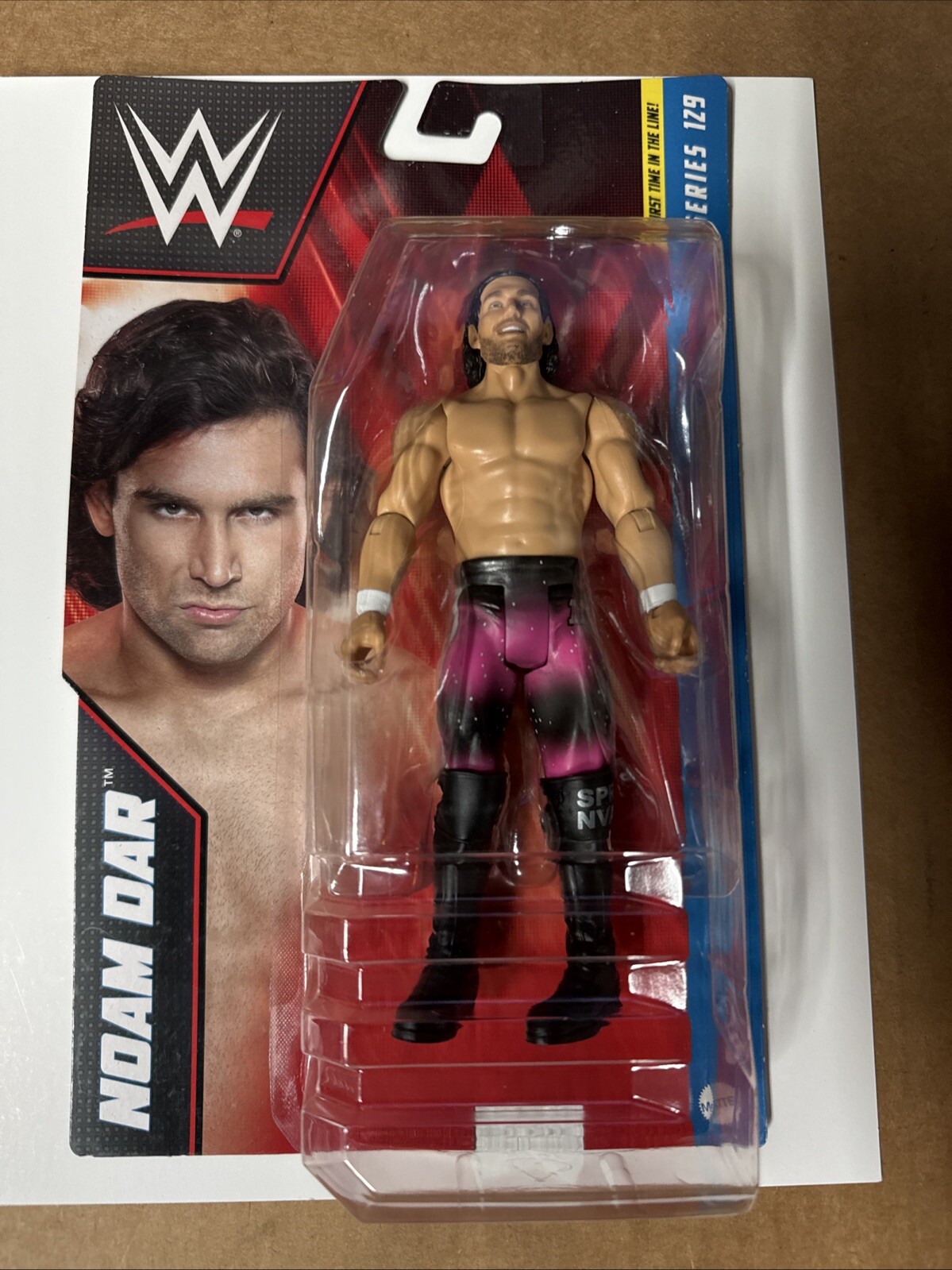 NXT WWE Noam Dar Mattel Basic Series 129 Wrestling Action Figure