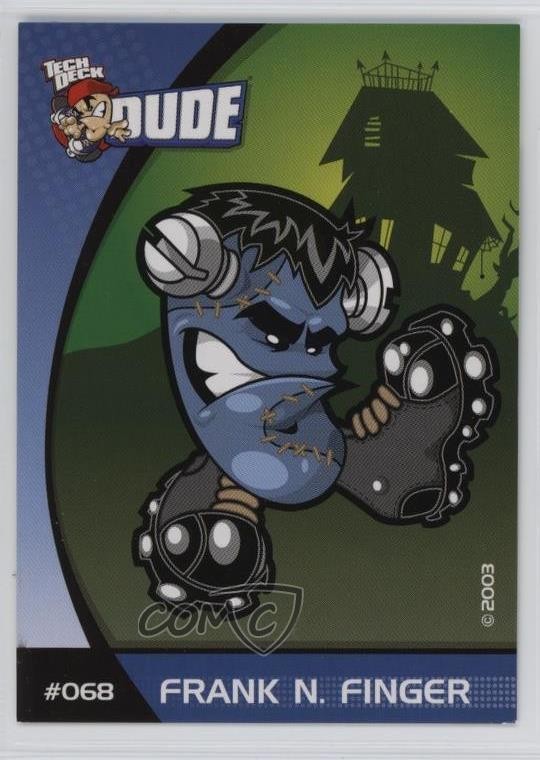 2003-05 X-Concepts Tech Deck Dudes Frank N Finger #068 1h0p