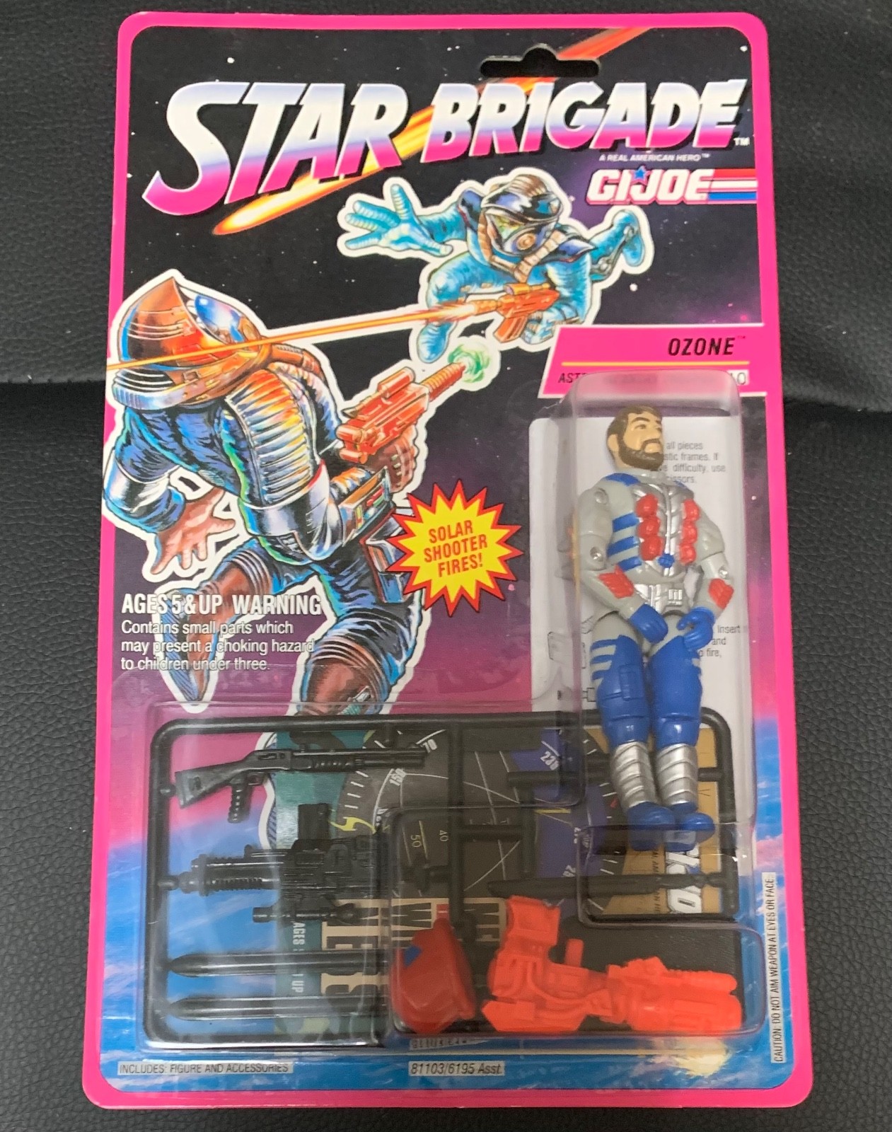 G.I. Joe 1993 Star Brigade Ozone Astro-Fanteria Trooper Hasbro Cardato Hasbro