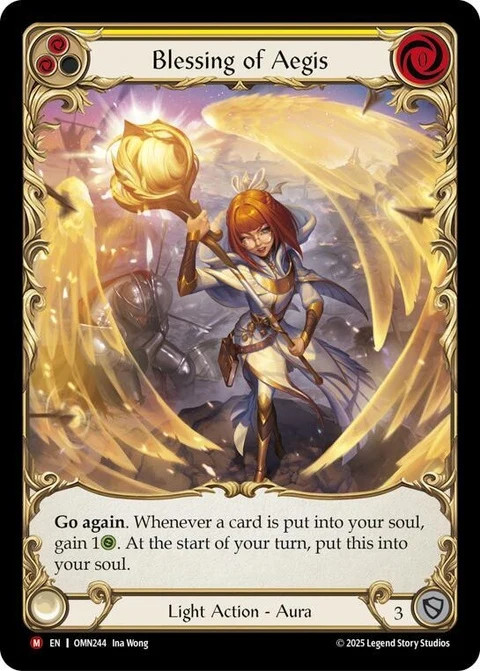 Flesh and Blood - Blessing Of Aegis (Yellow) (OMN244-EA)