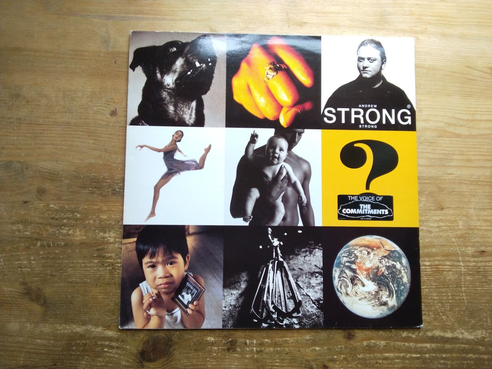 Andrew Strong Strong Excellent Vinyl LP Record Album MCA10929 Commitments (N1)