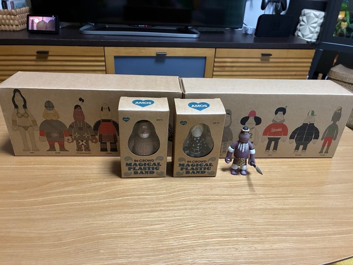 Lotto 15 figurine AMOS TOY IN-CROWD James Jarvis The Old Guard Young Ruffians GIAPPONE