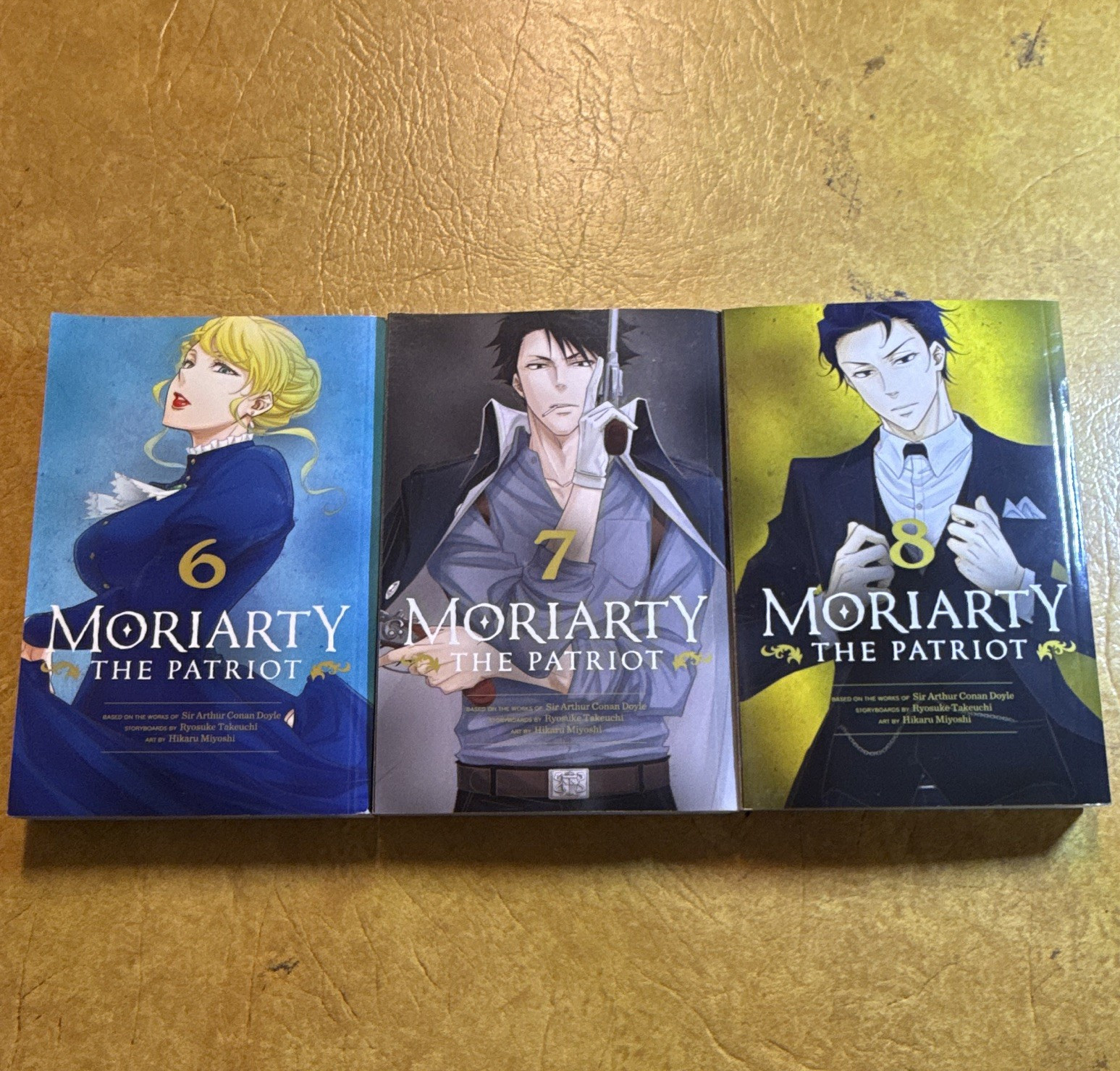 VIZ Moriarty il Patriota Vol. Lotto 6-8 manga copertina morbida inglese