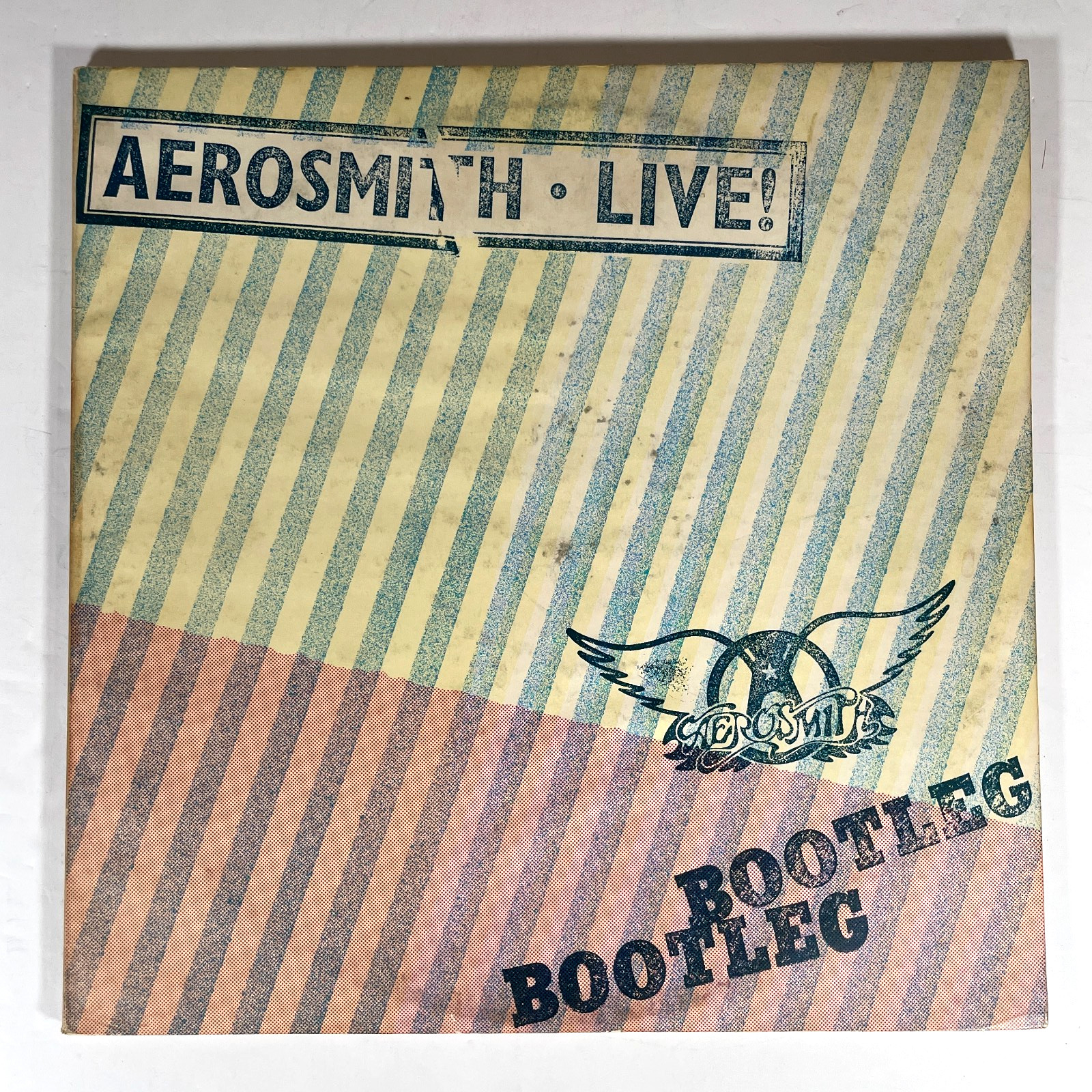 AEROSMITH Live! Bootleg Vinyl 2 LPs 1978 Japan EX