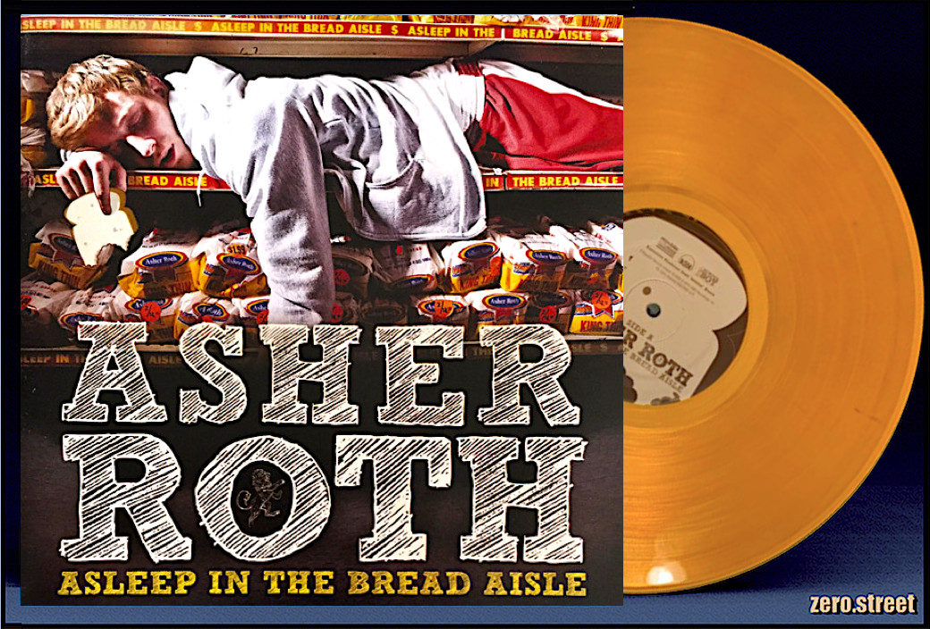 ASHER ROTH Asleep In The Bread Aisle LP on GOLD COLOR VINYL New SEALED