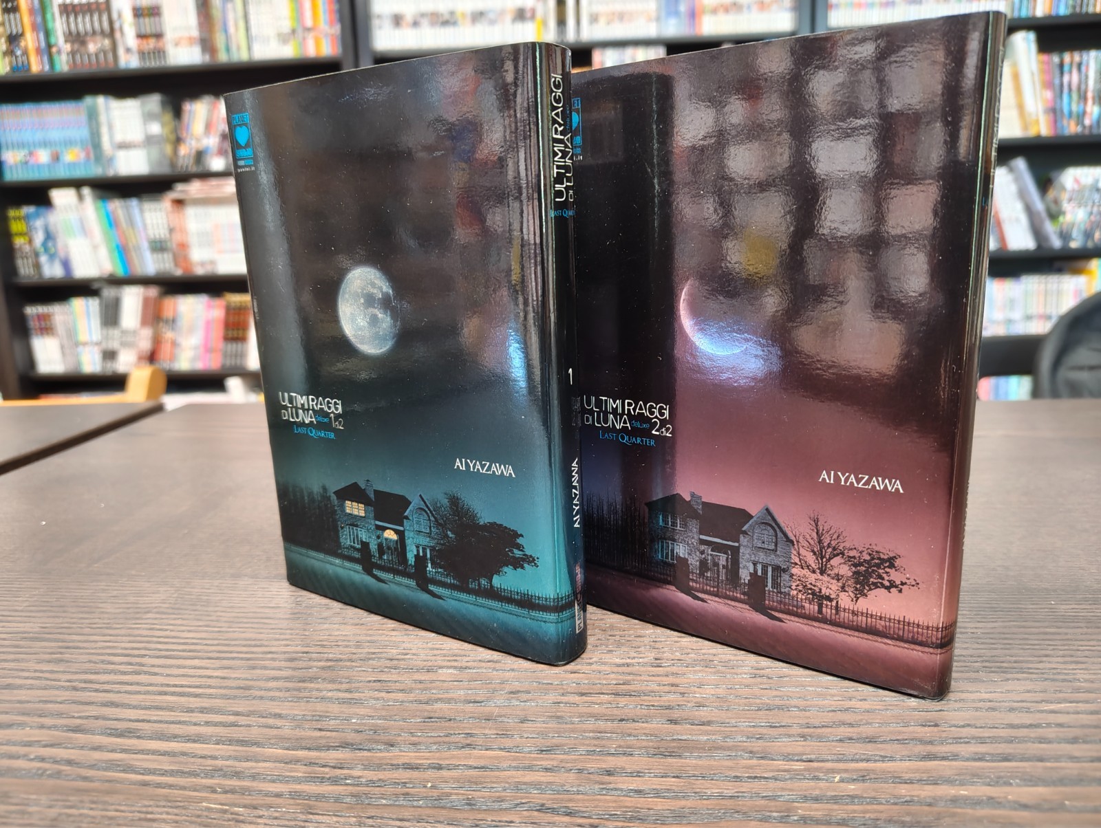 ULTIMI RAGGI DI LUNA DELUXE 1/2 SERIE COMPLETA AI YAZAWA PLANET MANGA
