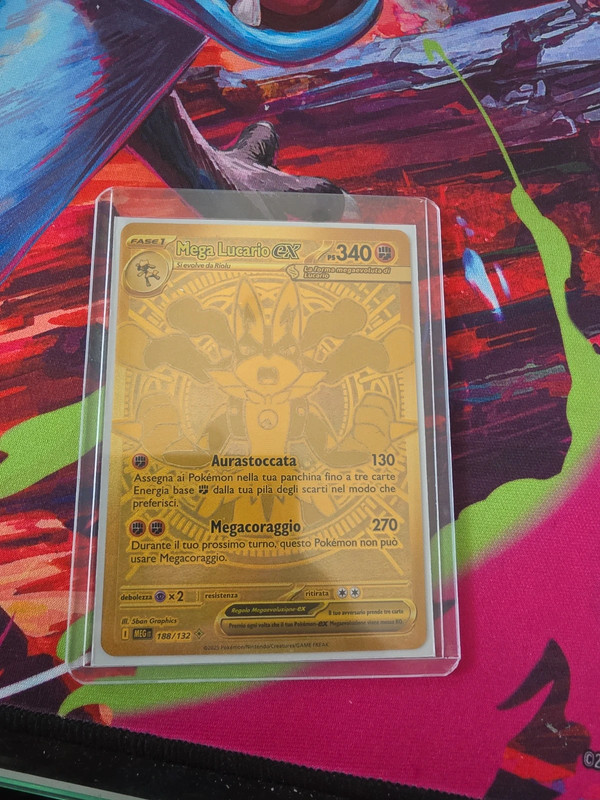 Mega Lucario Ex MEG 188