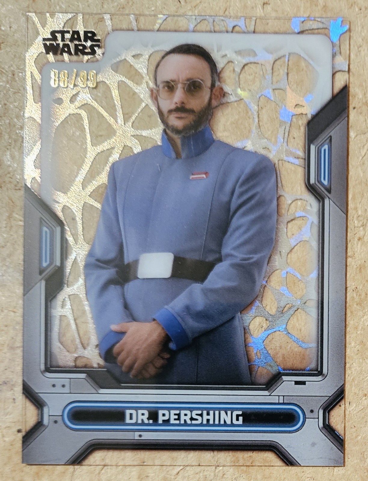 2023 Topps Star Wars High Tek Dr. Pershing #29 Serial Numbered /99