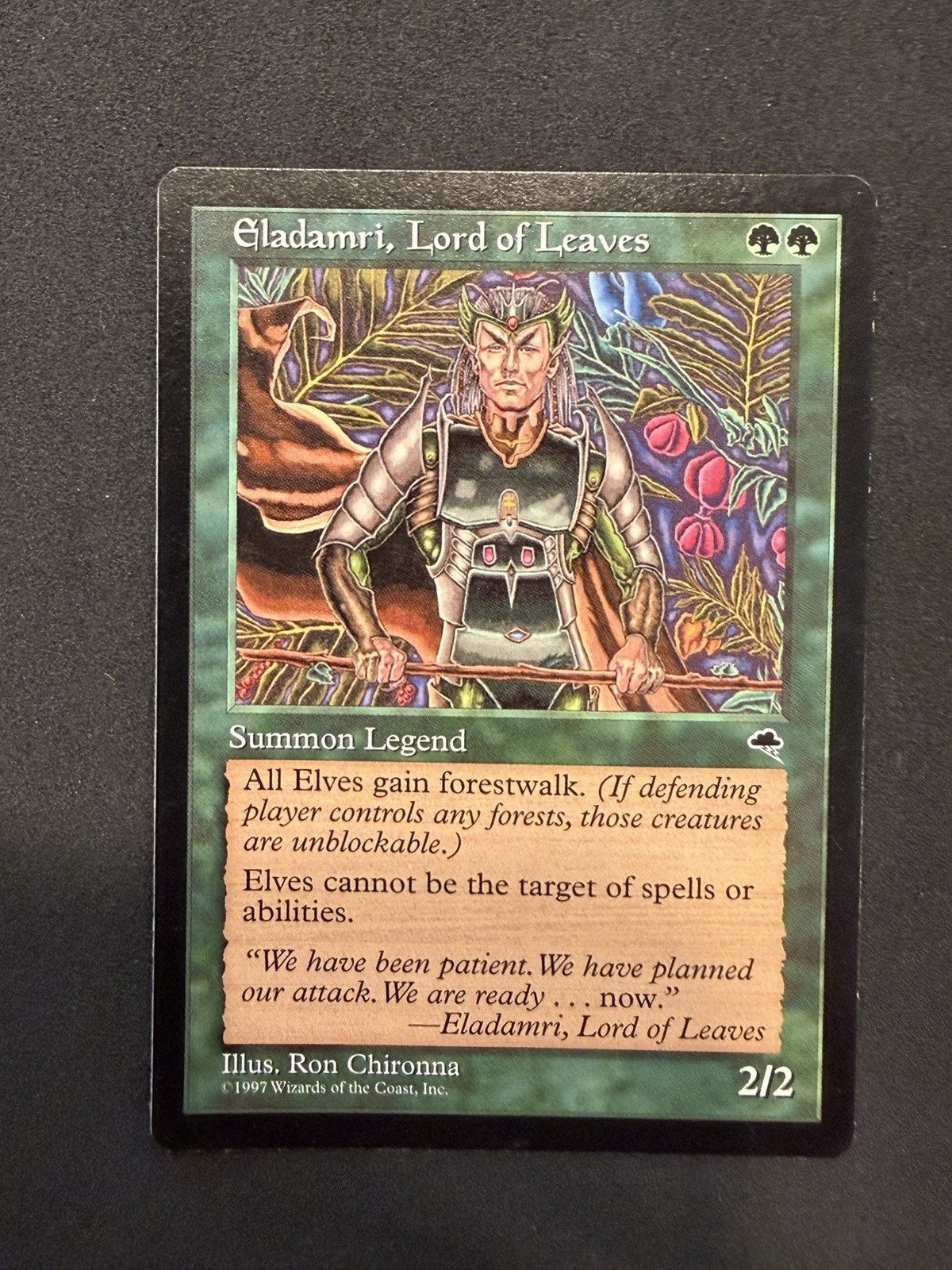 Magic The Gathering - Eladamri, Lord of Leaves - Tempest