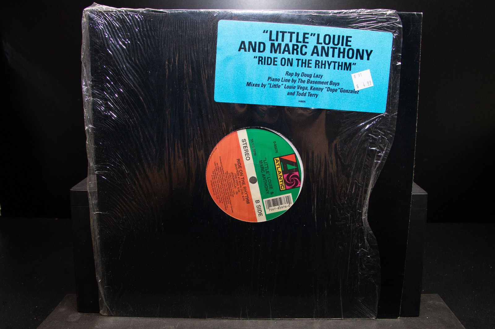 "Little" Louie & Marc Anthony – Ride On The Rhythm - 12 Inch Single Vinyl