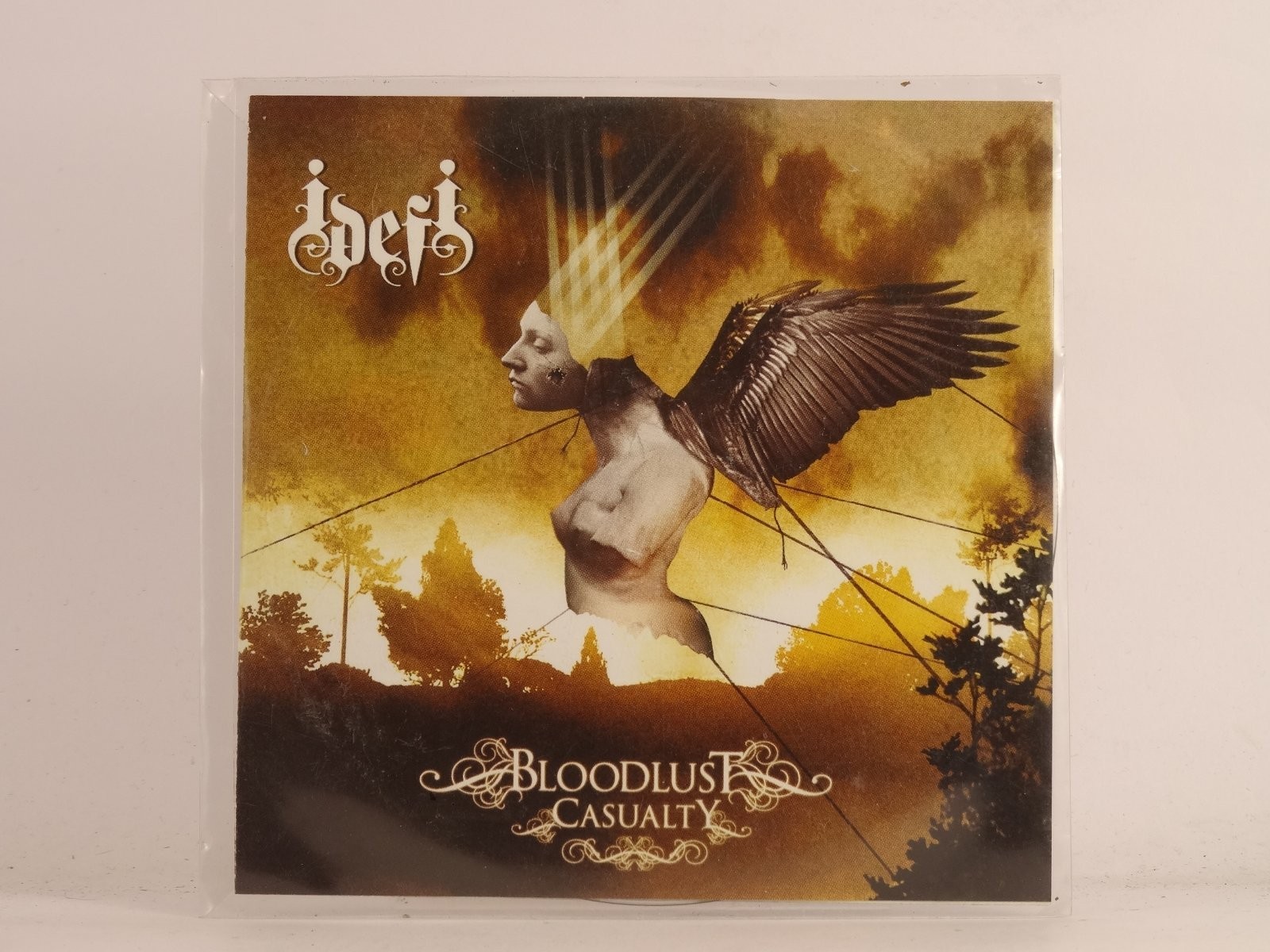IDEFI BLOODLUST CASUALTY (560) 6 Track Promo CD Album plus Picture Sleeve 