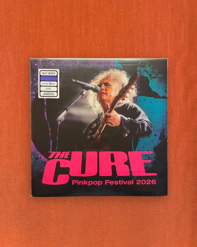 The Cure – Pinkpop Festival 2026 | 3 LPs | Numbered Translucent Blue Vinyl