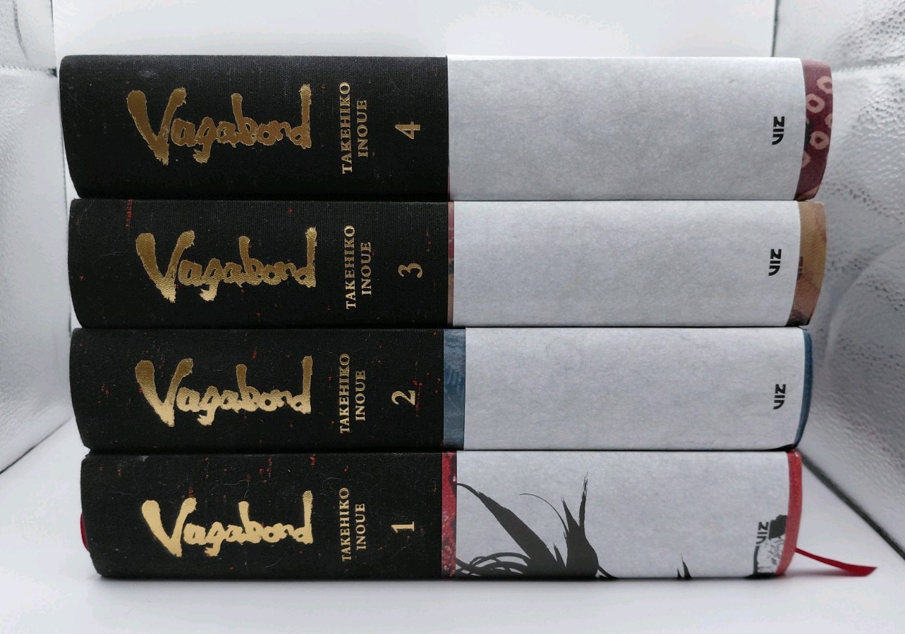 Vagabond English Manga Definitive Edition Volumes 1-4